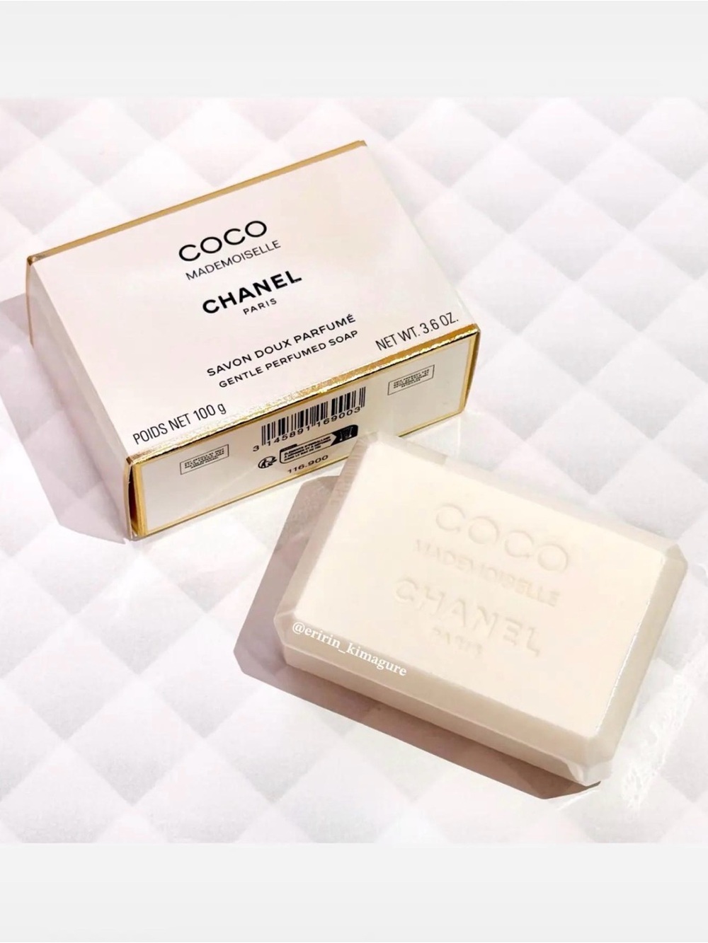 CHANEL Coco Mademoiselle Gentle Perfumed Soap 3.6 oz NEW - Picture 4 of 8